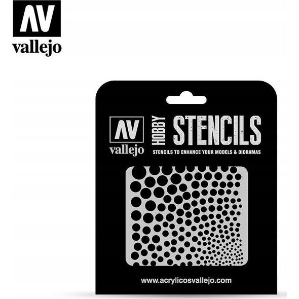 Vallejo Vallejo: Stencils - Circle Textures