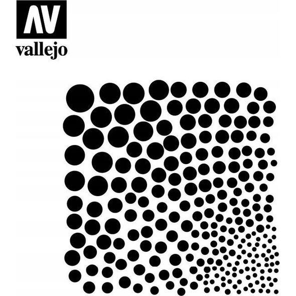 Vallejo Vallejo: Stencils - Circle Textures