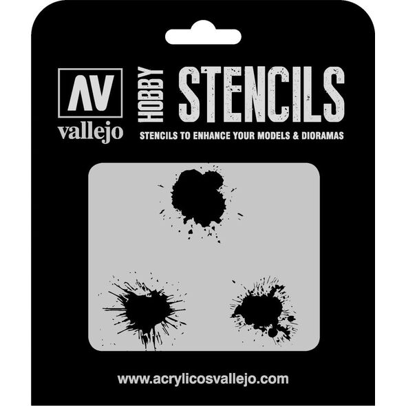 Vallejo Vallejo: Stencils - Paint Stains