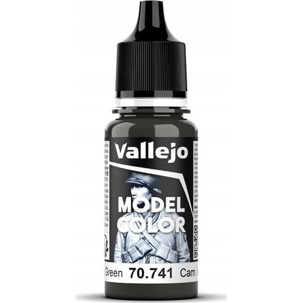 Vallejo Vallejo: 70.741 - Model Color - Camouflage Black Green (18 ml)