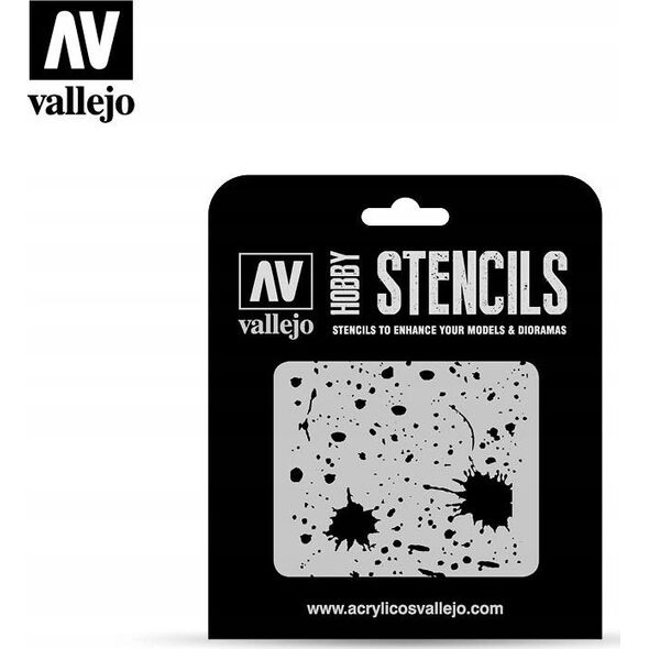 Vallejo Vallejo: Stencils - Splash, Stains