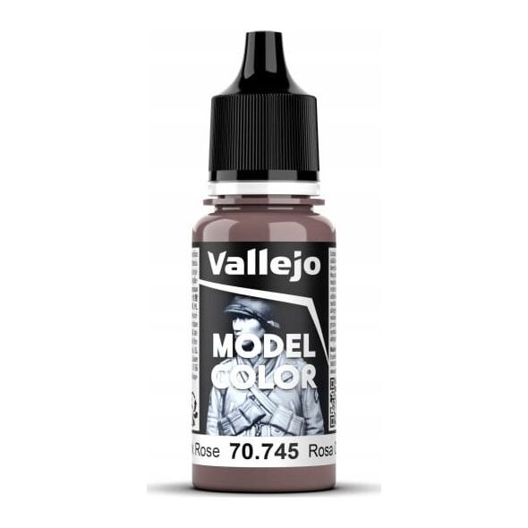 Vallejo Vallejo: 70.745 - Model Color - Dark Rose (18 ml)