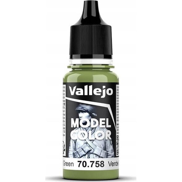 Vallejo Vallejo: 70.758 - Model Color - Bright Green (18 ml)