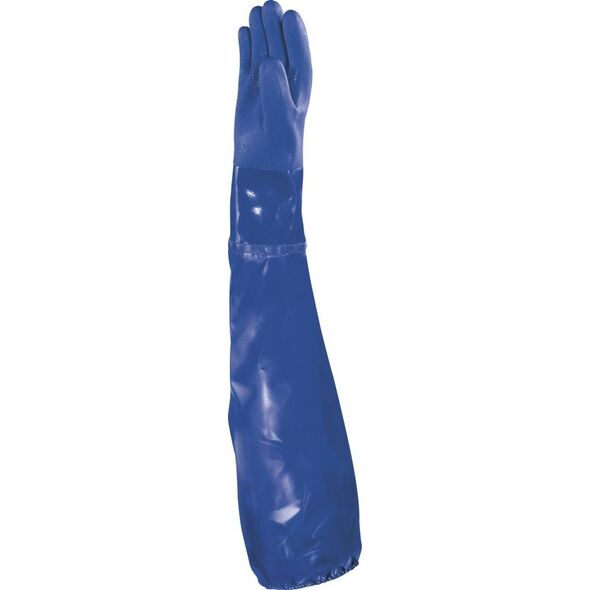 Delta Plus Pirštinės, PVC, su pamušalu, atsparios chemikalams,  62 cm 9, Delta Plus