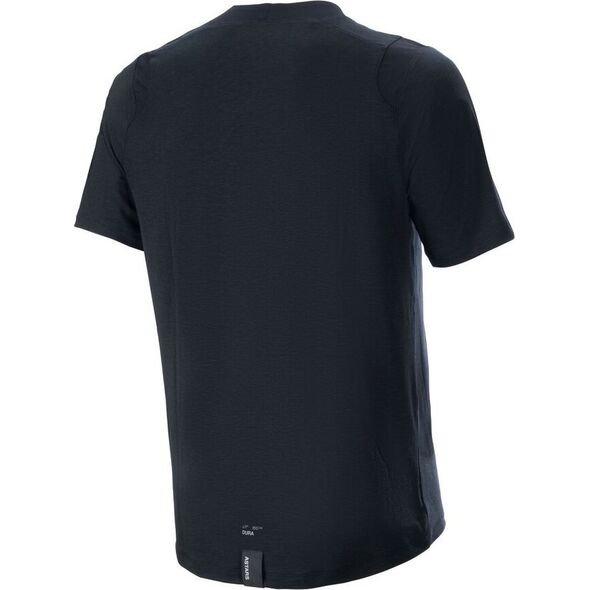 Alpinestars Koszulka krótki rękaw ALPINESTARS A-DURA DRI WOOL SS JERSEY, Black Rozmiar: L