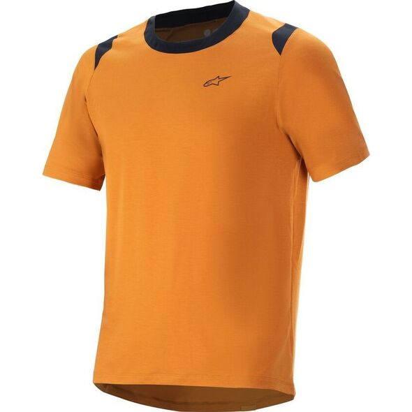 Alpinestars Koszulka krótki rękaw ALPINESTARS A-DURA DRI WOOL SS JERSEY, Dark Gold Rozmiar: XL