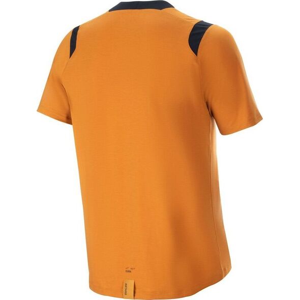 Alpinestars Koszulka krótki rękaw ALPINESTARS A-DURA DRI WOOL SS JERSEY, Dark Gold Rozmiar: XL
