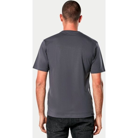 Alpinestars T-shirt ALPINESTARS RIDE 4.0 CSF TEE, Charcoal/Lime/Black Rozmiar: S