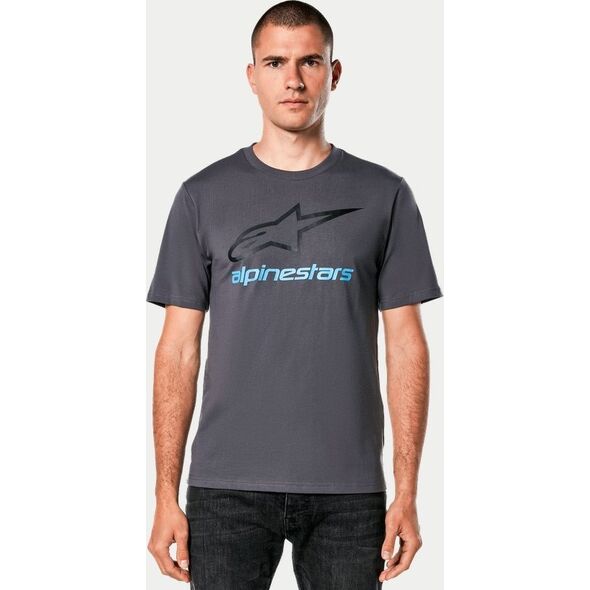 Alpinestars T-shirt ALPINESTARS ALWAYS 2.0 CSF TEE, Charcoal/White/Blue Rozmiar: S