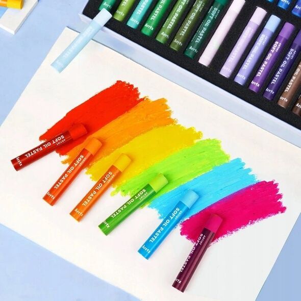 ARRTX Aliejinių pastelių rinkinys ARRTX, 72 spalvų