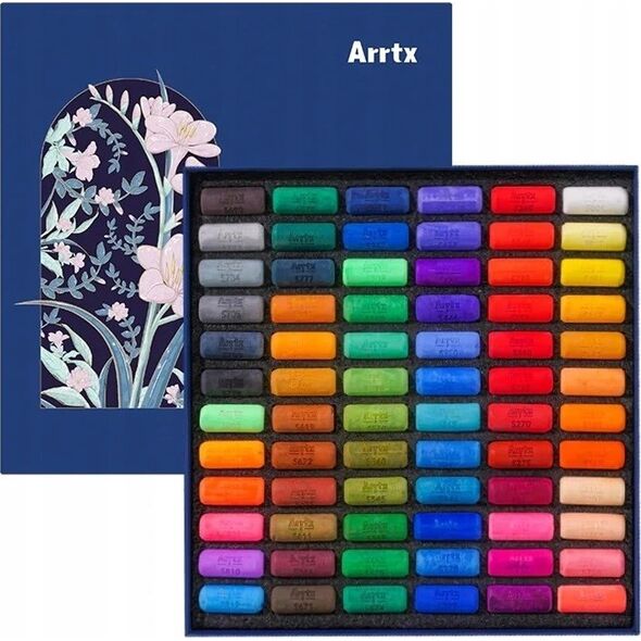 ARRTX Minkštų pastelių rinkinys ARRTX, 72 spalvų