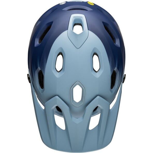 Bell Kask full face BELL SUPER DH Rozmiar kasku: L(58-62 cm), Wybierz kolor: Matte Light Blue Nv