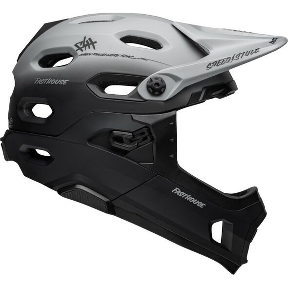 Bell Kask full face BELL SUPER DH Rozmiar kasku: L(58-62 cm), Wybierz kolor: Matte Light Blue Nv