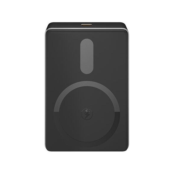 Goobay Magnetic Wireless Power Bank | 70183 | 10000 mAh | USB-C | Black