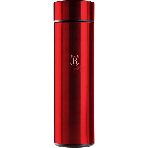 Berlinger Haus INTELIGENTNY TERMOS STALOWY 0.45L Z WSKAŹNIKIEM TEMPERATURY LED BERLINGER HAUS BURGUNDY BH-7955