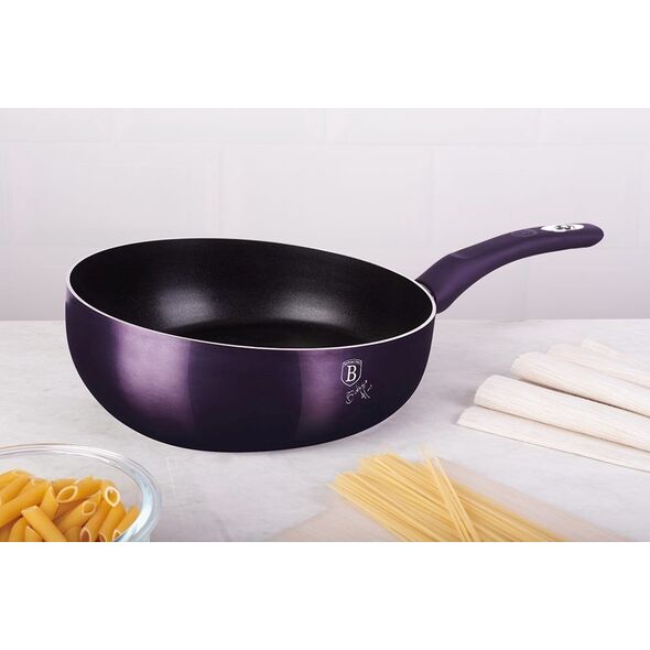 Patelnia Berlinger Haus PATELNIA GŁĘBOKA CHEF FLIP 26CM BERLINGER HAUS PURPLE ECLIPSE BH-7026