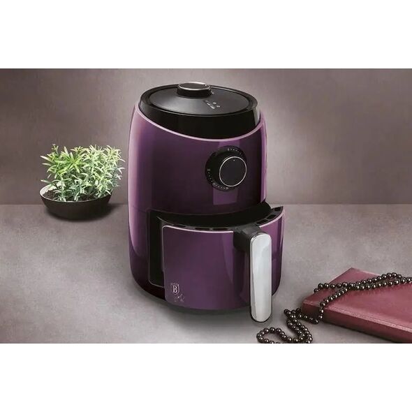Frytkownica beztłuszczowa Berlinger Haus FRYTOWNICA BEZTŁUSZCZOWA MINI 1.6L 1000W BERLINGER HAUS PURPLE ECLIPSE BH-9207