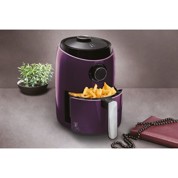 Frytkownica beztłuszczowa Berlinger Haus FRYTOWNICA BEZTŁUSZCZOWA MINI 1.6L 1000W BERLINGER HAUS PURPLE ECLIPSE BH-9207