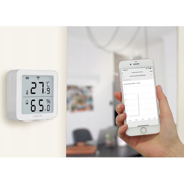 LogiLink Smart Home Logilink Wi-Fi Thermo-Hygrometer