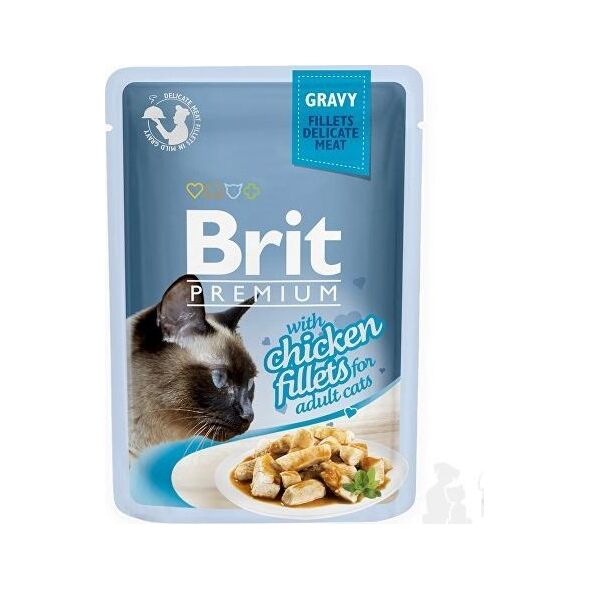Brit Brit Care Cat karma z kurczakiem w sosie 85g