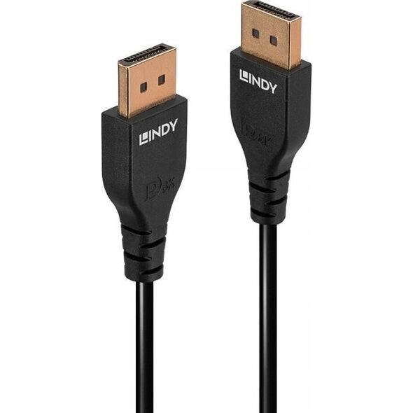 Kabel Lindy Cable Lindy Slim DisplayPort 1.4 Cable Lindy 0,5m
