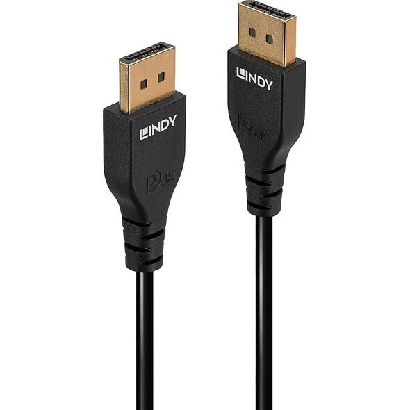 Kabel Lindy Cable Lindy Slim DisplayPort 1.4 Cable Lindy 0,5m
