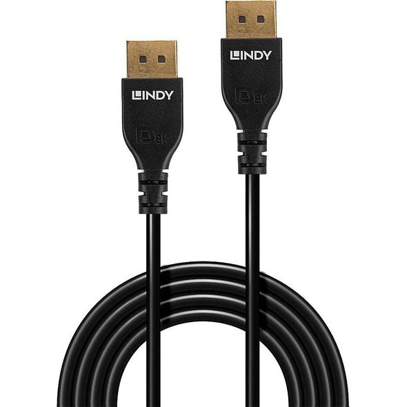 Kabel Lindy Cable Lindy Slim DisplayPort 1.4 Cable Lindy 2m