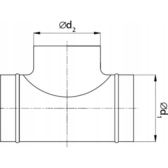 ALNOR TEES WITH INTERMEDIATES (TPCL-200-200)