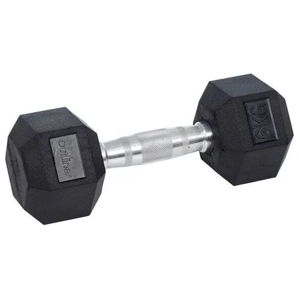 Outliner ‎‎Hantel YLDB35 gumowany 1 x 6 kg