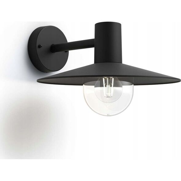 Kinkiet Philips SKUA WALL LANTERN BLACK 1X42W 230V