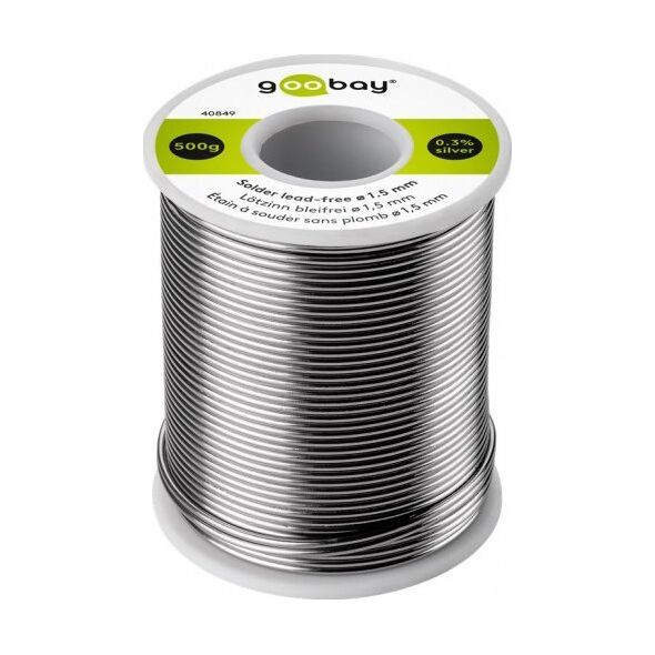 Goobay Profesjonalny lut bezołowiowy,  1,5 mm, 500 g