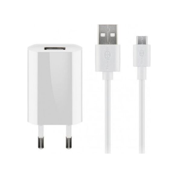 Ładowarka Goobay Zestaw do ładowania Micro USB 1 A