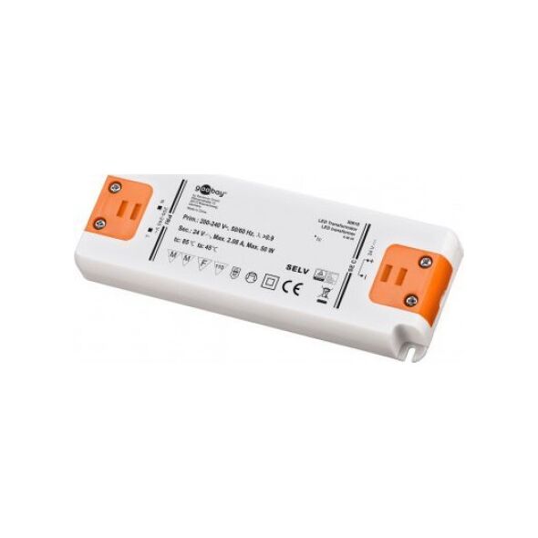 Goobay Zasilacz/Transformator do LED 24 V (DC)/50 W