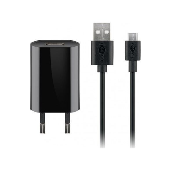Ładowarka Goobay Zestaw do ładowania Micro USB 1 A