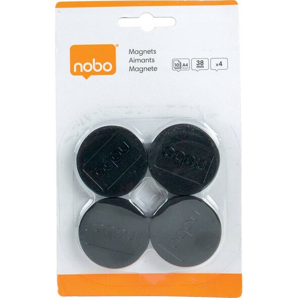 Nobo Magnesy Nobo 38mm czarne