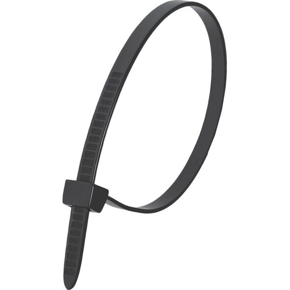 Dedra Nylonowe opaski zaciskowe czarne 7,6x370mm (25szt.)