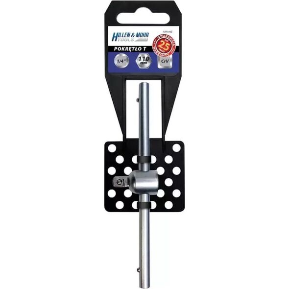 Dedra Pokrętło T CrV 3/4"" z przywieszką