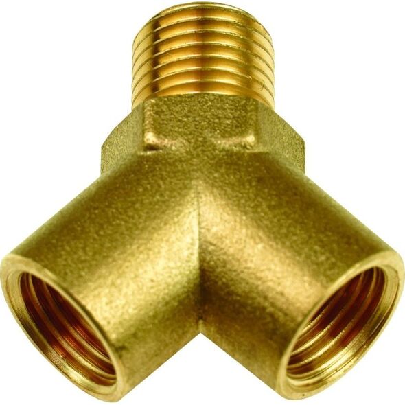 Dedra Trójnik Y 2x1/4"" gwint wew. (F), 1x1/4"" gwint zew. (M)