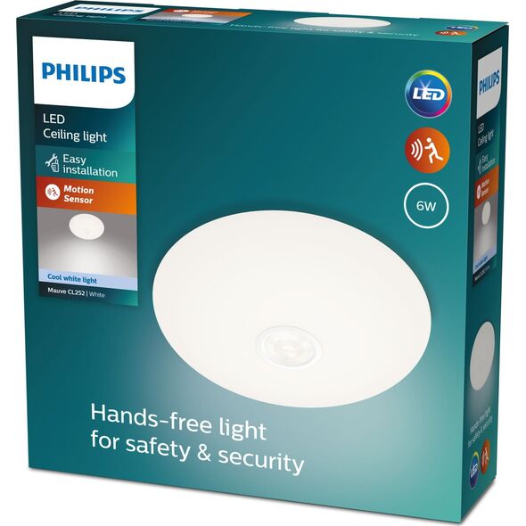 Lampa sufitowa Philips PLAFOND MAUVE CL252 6W 40K W 25CM
