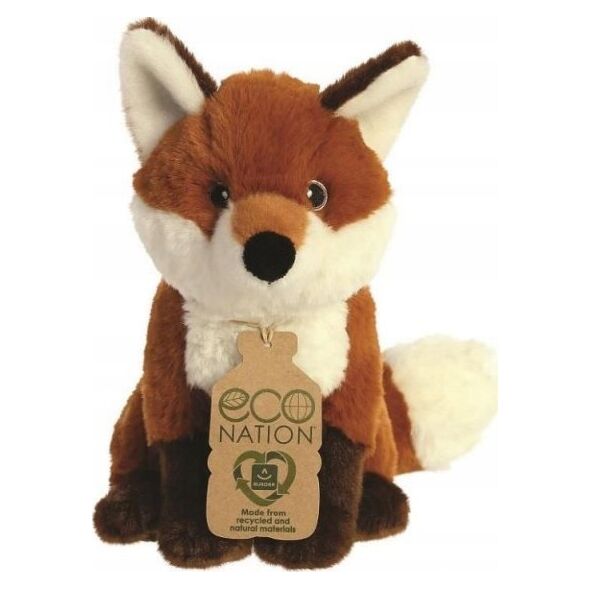 ECO NATION AURORA Eco Nation Plush Fox, 19 cm