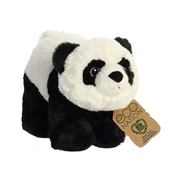 ECO NATION AURORA Eco Nation Plush Panda, 15 cm
