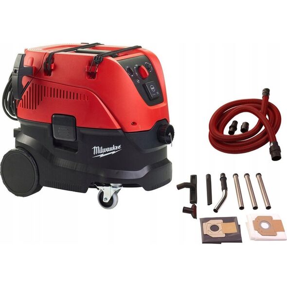 Odkurzacz przemysłowy Milwaukee MILWAUKEE.VACUUM CLEANER AS-30LAC 1200W 30L 250mBar CLASS L