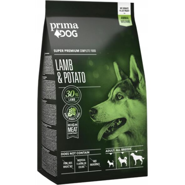 Prima PRIMADOG DRY FOOD LAMB-POTATO 10 KG