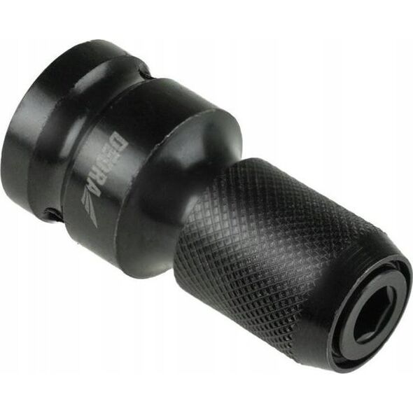 Dedra Adapter udarowy 1/2''-1/4'' HEX z szybkim montażem, dł. 50mm
