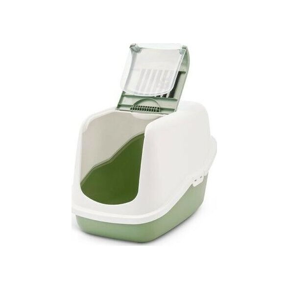 Savic SAVIC-TOALETA DLA KOTA NESTOR BOTANICAL   GREEN 56x39x38,5cm  /4