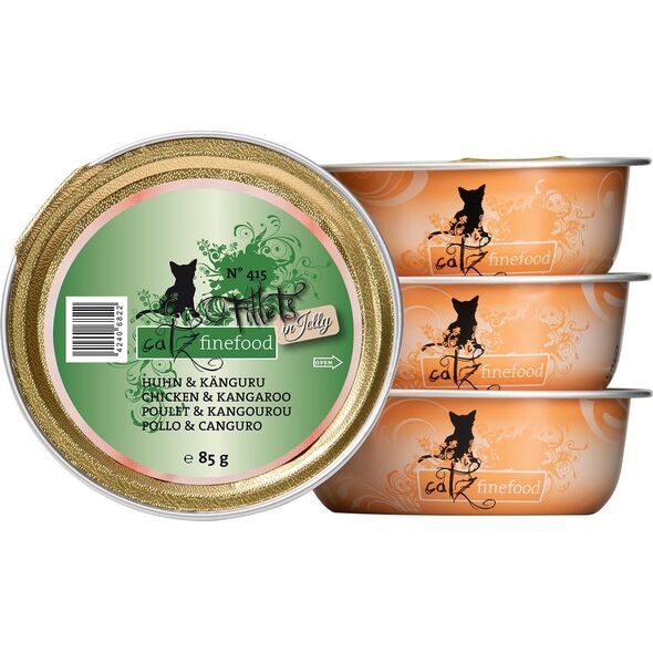 Catz Finefood Catz Finefood Filety N.415 Kurczak/Kangur tacka 85g