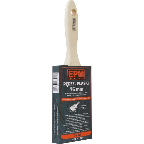 EPM PÄDZEL ANGIELSKI PÅASKI TIMBER 76MM 3''