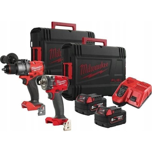 Zestaw elektronarzędzi Milwaukee MILWAUKEE.POWERPACK M18FPP2B3-502XEU