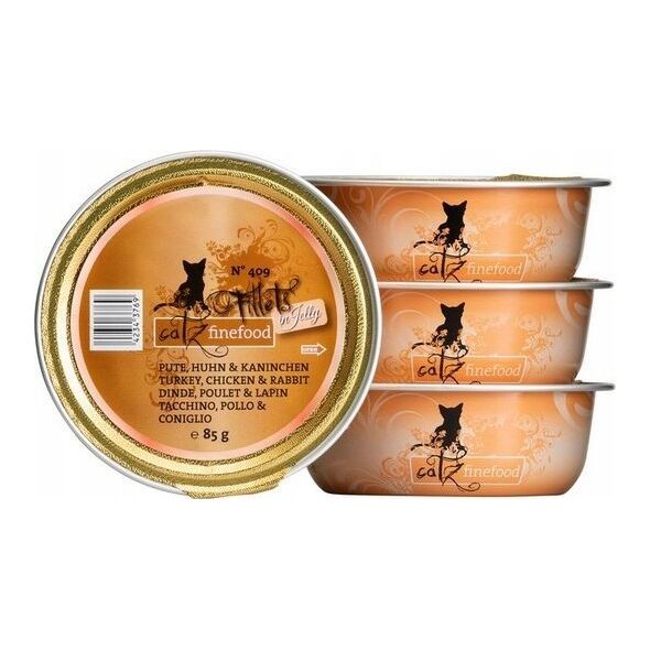 Catz Finefood Catz Finefood Filety N.409 Indyk/Królik tacka 85g