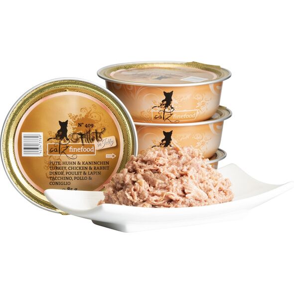 Catz Finefood Catz Finefood Filety N.409 Indyk/Królik tacka 85g